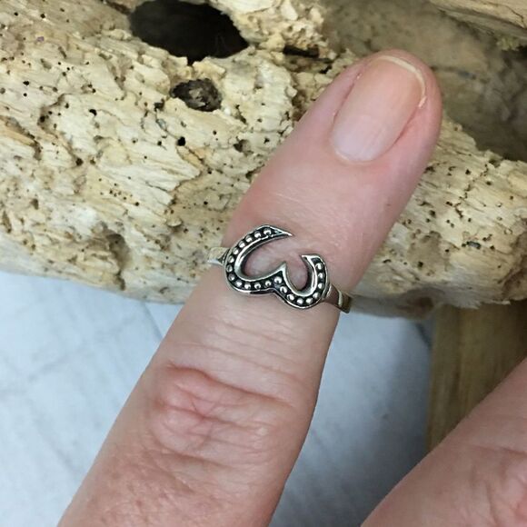 Sterling Silver OmToe Ring - Picture 3 of 4